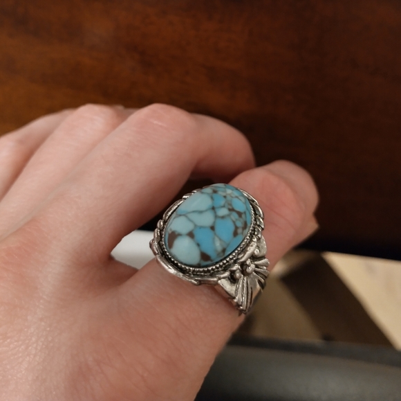 Bisbee turquoise fashion ring - Picture 7 of 9